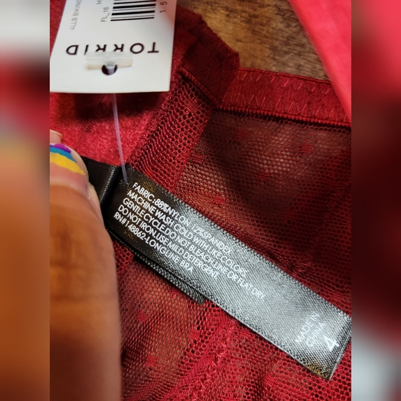 Torrid lace up longline underwire bralette - Picture 6 of 10